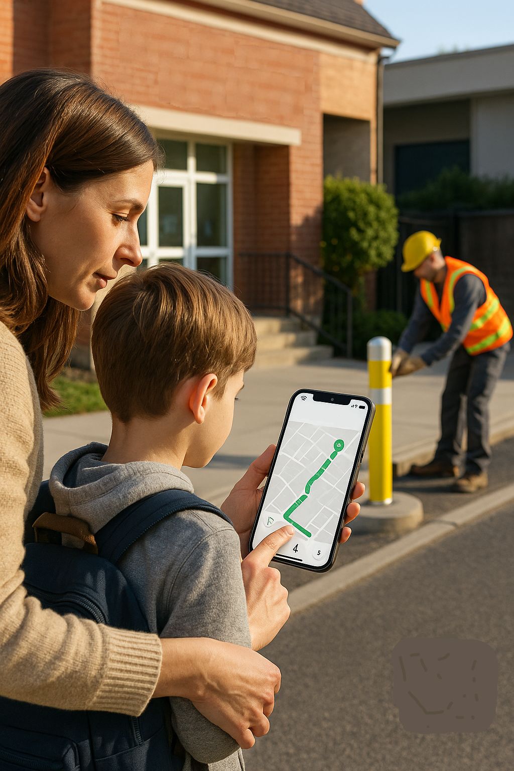 Digitale Schulweg-Pläne