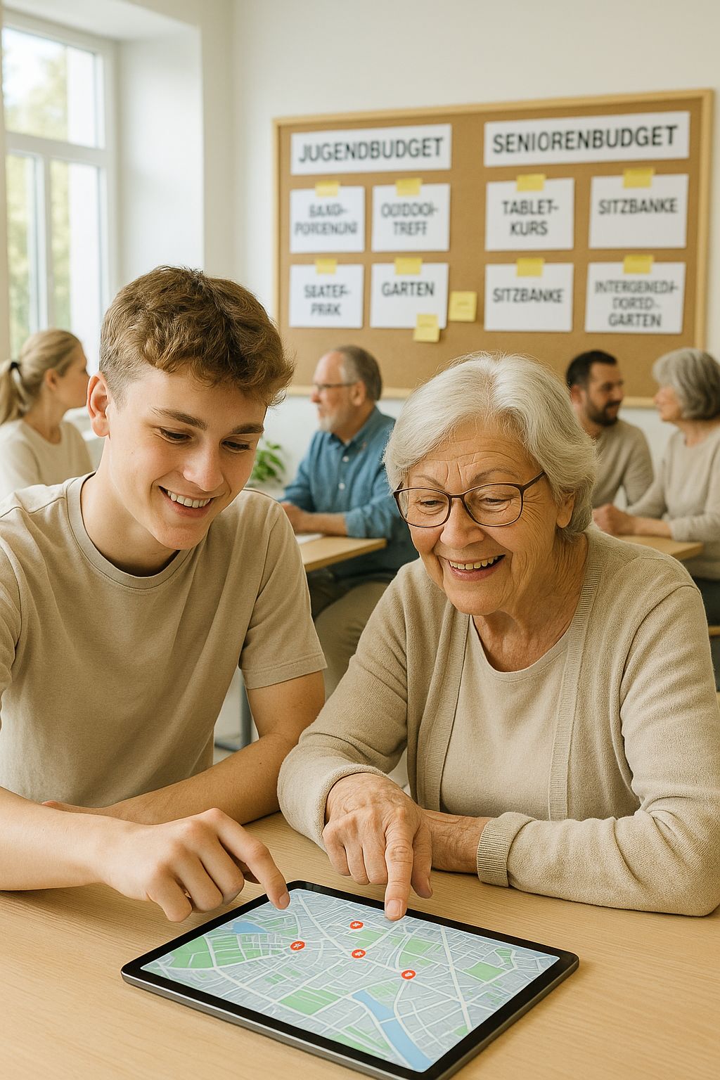 Mehr Geld für Jugend & Senioren