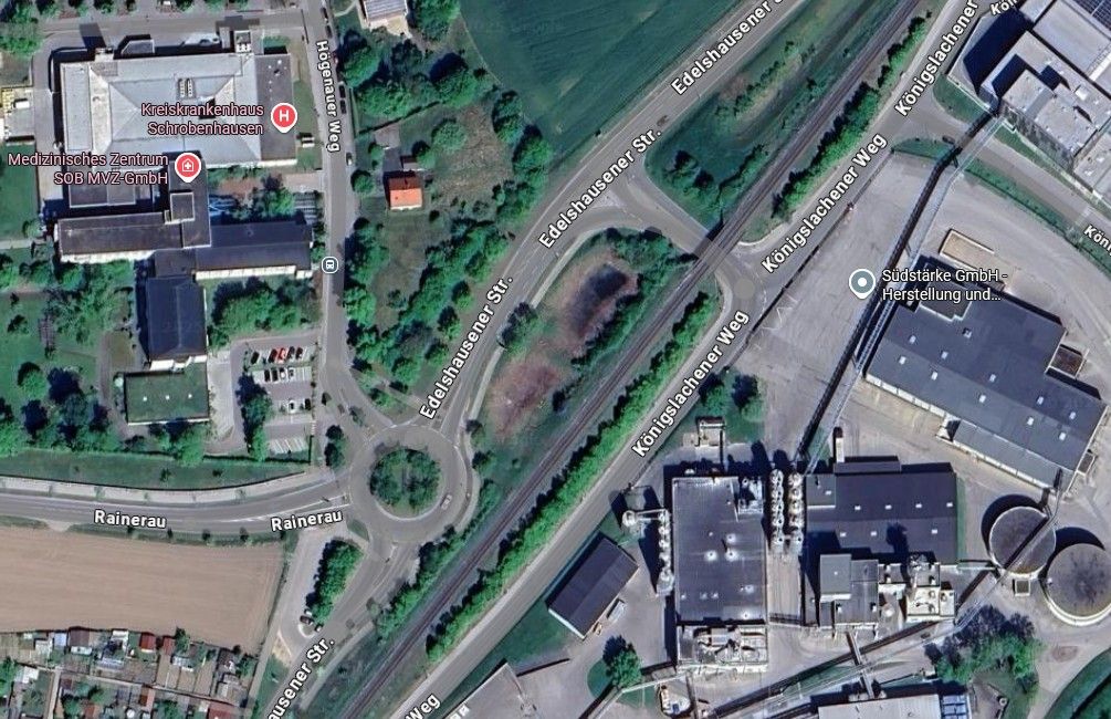 Rechtsabbiegespur Rieselbrücke